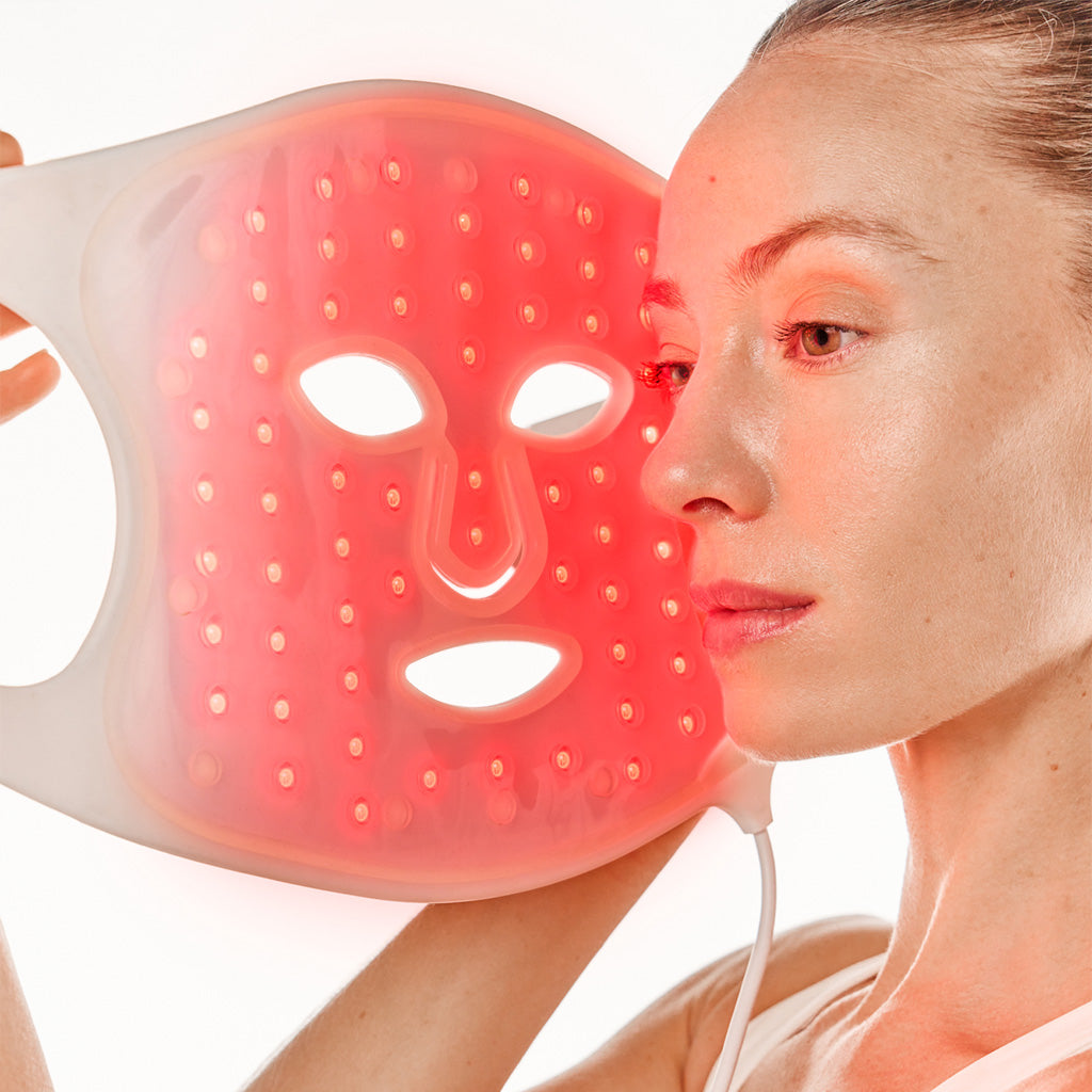 NuShape red light therapy face mask