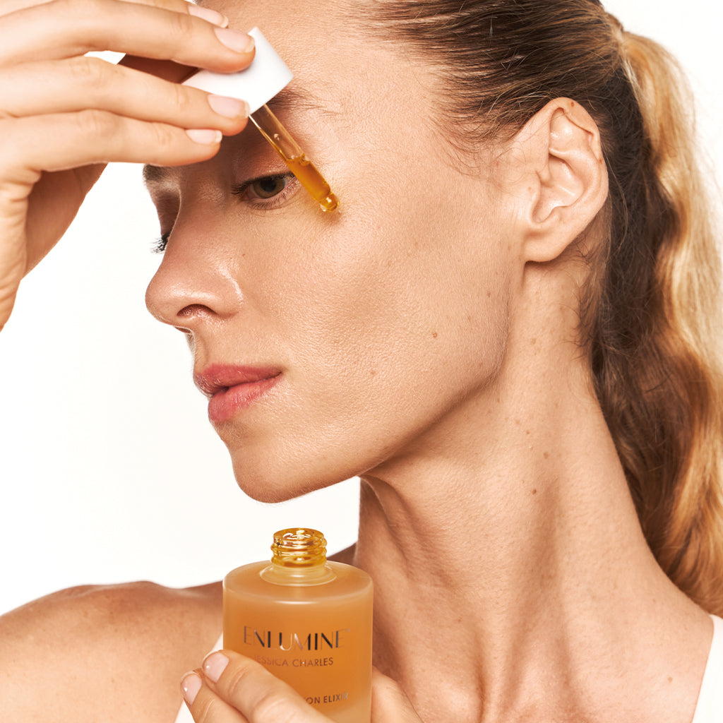 Enlumine: Ultimate Photon Elixir 50ml on face