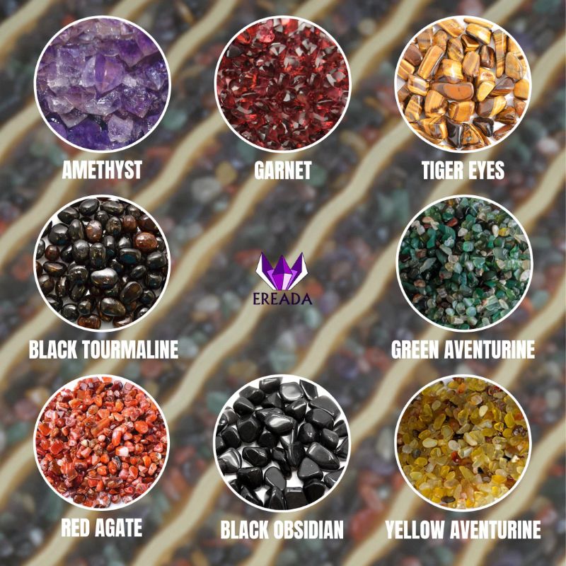 Ereada fir mat gemstones