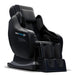 Black massage chair with 'Breakthrough 5 Plus' branding on a white background