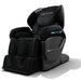 Black massage chair with 'Breakthrough 6 Plus' branding on a white background