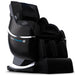 Black massage chair with 'Breakthrough 8' branding on a white background