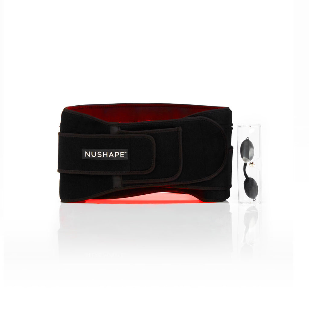 nushape red light therapy wrap wrapped up