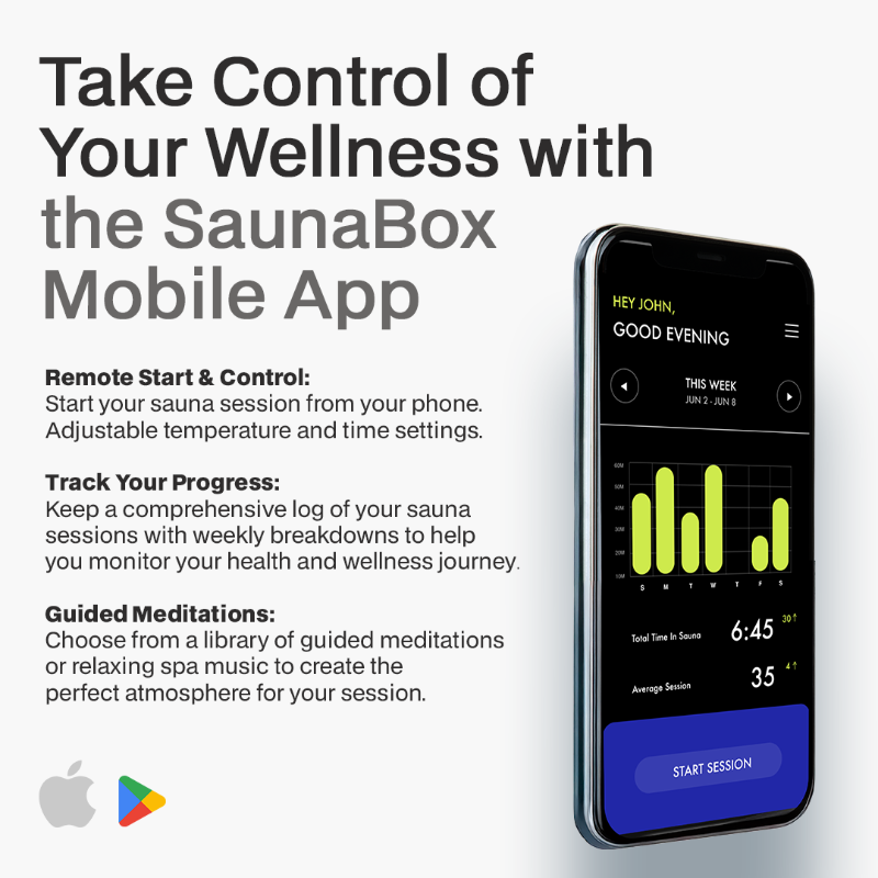 SaunaBox® GO app