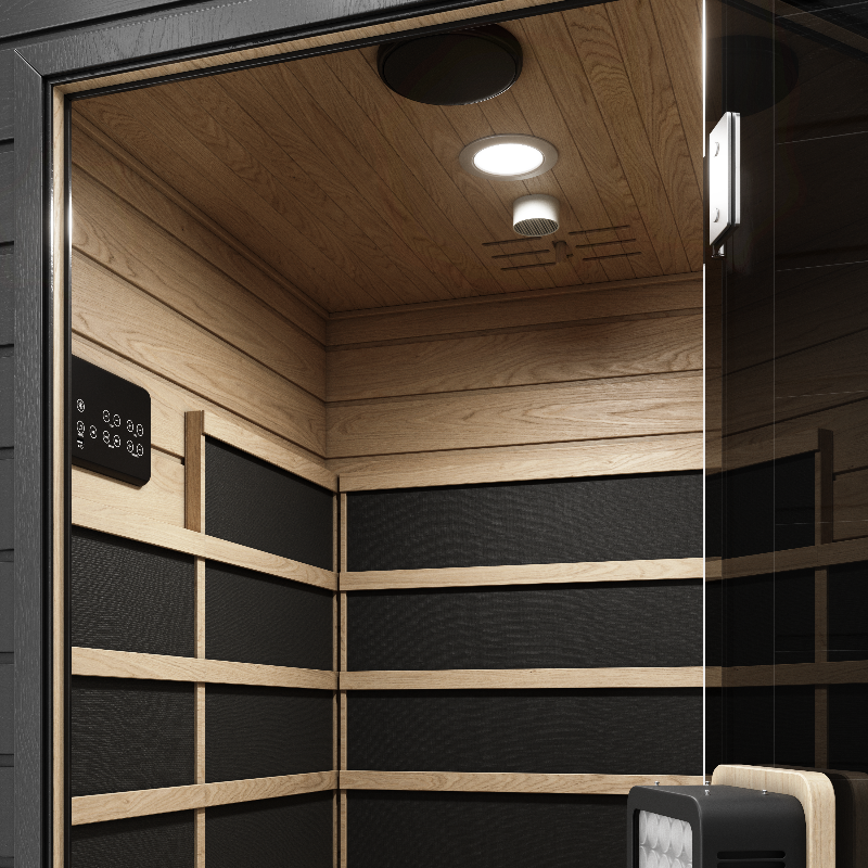 SaunaBox® Solara: Full Spectrum Infrared Sauna lights