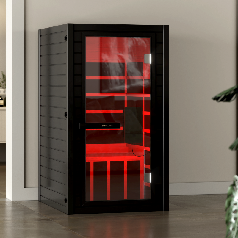 SaunaBox® Solara: Full Spectrum Infrared Sauna standalone