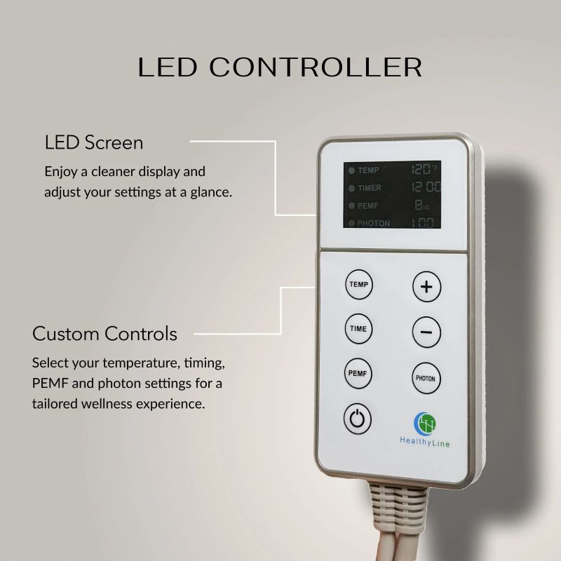 TAJSeriesPEMFFarInfraredHeatingMatsController