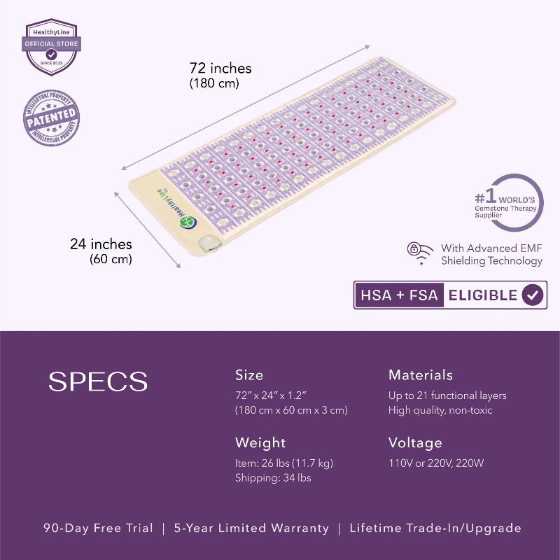 Taj Series Infrared PEMF Mat Medium