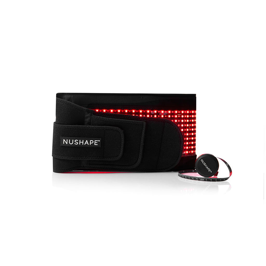 The Nushape Lipo Wrap lights on