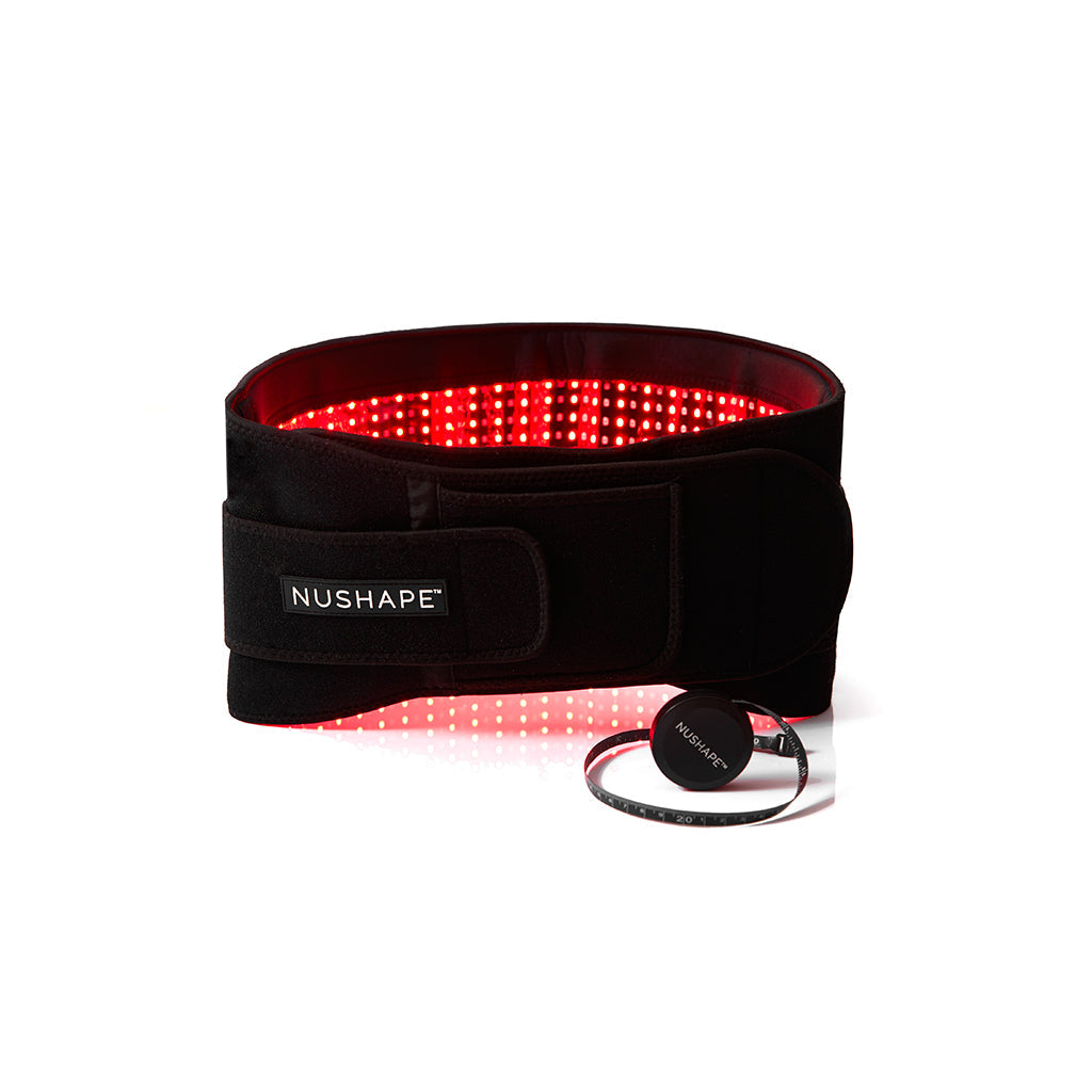 The Nushape Lipo Wrap wrapped up on
