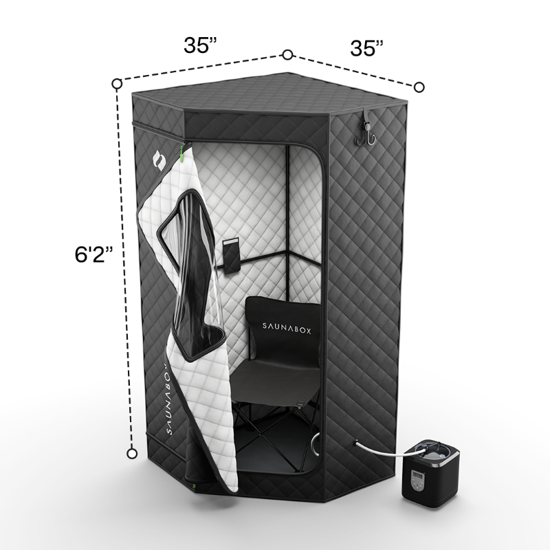 Ultimate Recovery Bundle: SAUNABOX® + Cold Plunge dementions