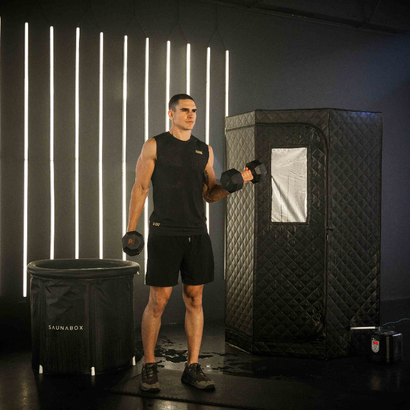 Ultimate Recovery Bundle: SAUNABOX® + Cold Plunge weights