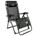 Zero-Gravity-Chair Upright Black