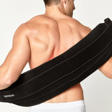 nushape red light therapy wrap from behind